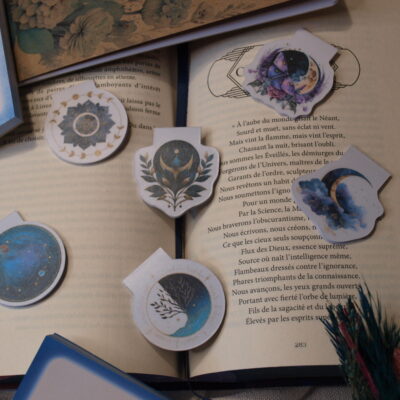 Marque-pages magnétiques - La Rêveuse