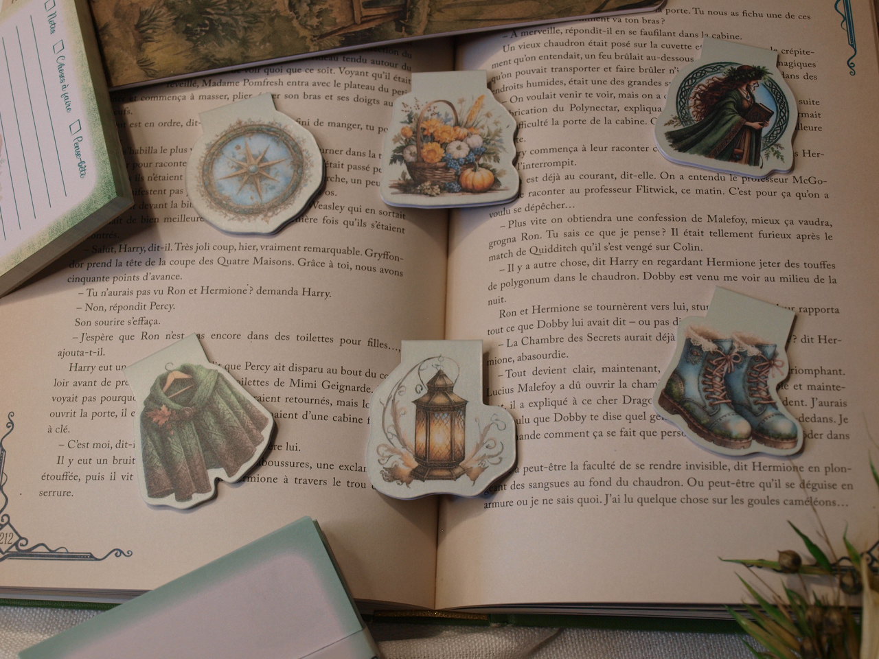 Marque-pages magnétiques - La Rôdeuse