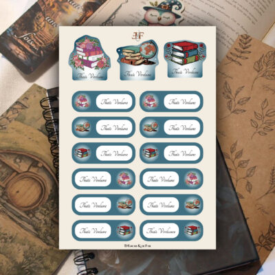 Planche de Stickers nominatifs - Personnalisable - Ma PAL