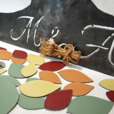 Lot de 48 Feuilles magnétiques pour Arbre à vœux